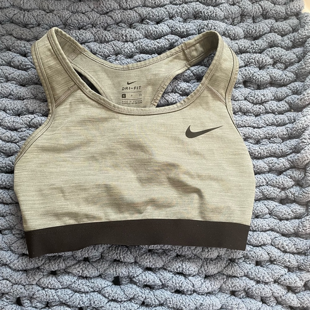 Gray Nike Sports Bra - Small